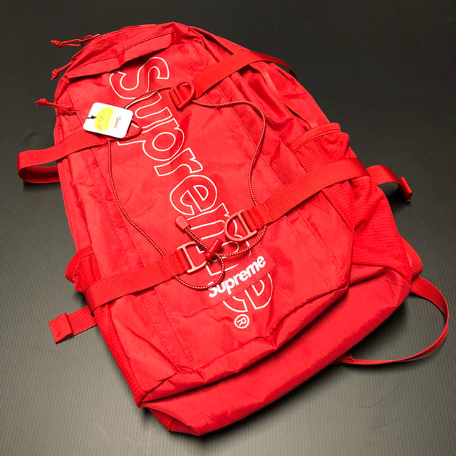 【美品】Supreme シュプリーム リュック 赤 red