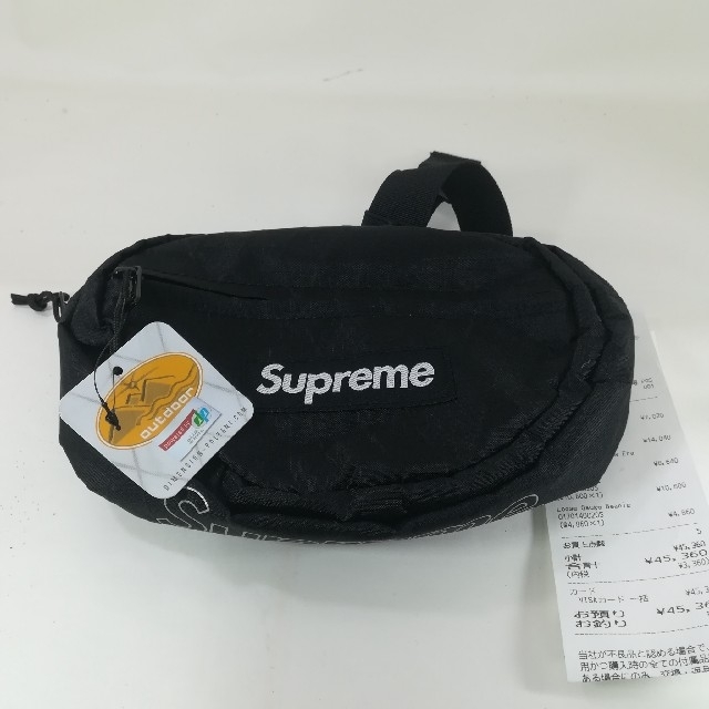 Supreme 18fw waist bag black