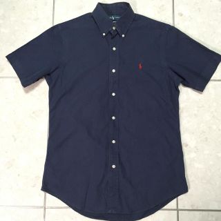 ラルフローレン(Ralph Lauren)のラルフローレン 半袖シャツ ネイビー Sサイズ(シャツ)