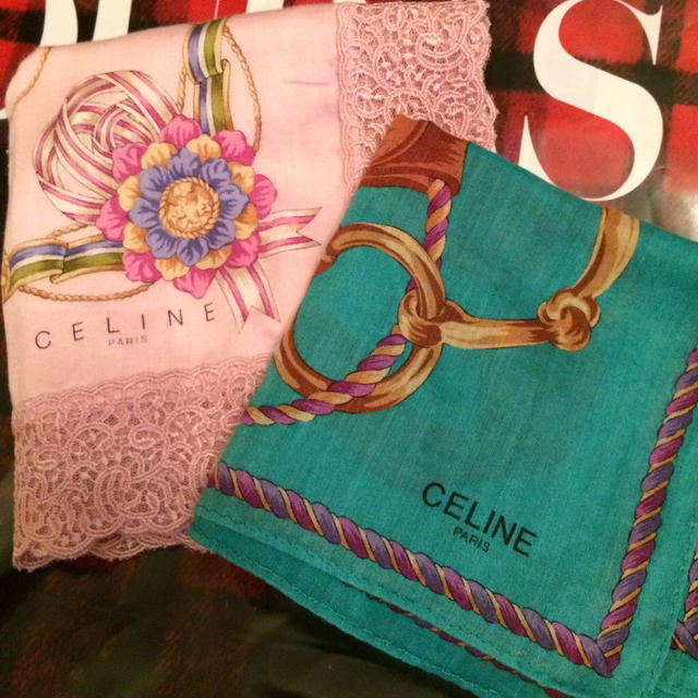 celine(セリーヌ)のCELIN♡チェーン柄ハンカチセット その他のその他(その他)の商品写真