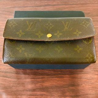 ルイヴィトン(LOUIS VUITTON)の【送料込み】LOUIS VUITTON ルイヴィトン 長財布 二つ折り(長財布)