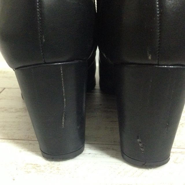 GU(ジーユー)のブーツサンダル ブラック レディースの靴/シューズ(ブーツ)の商品写真