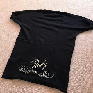 レディー(Rady)のRady/バック刺繍メンズニット(Tシャツ/カットソー(半袖/袖なし))
