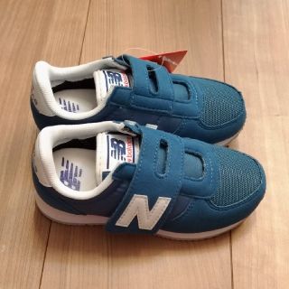 ニューバランス(New Balance)のニューバランス KV220  ブルー　18cm(スニーカー)