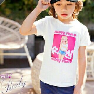 レディー(Rady)のちびrady ハッピーピンクちゃん Ｓ rady トップス Tシャツ(Tシャツ/カットソー)