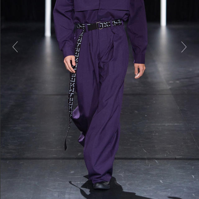 UNUSED - 菅田将暉着用 ETHOSENS 17ss ハイウエストスラックス