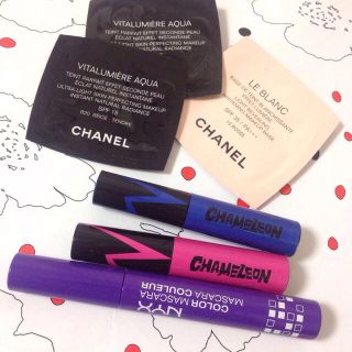 シャネル(CHANEL)のカラーマスカラ シャネル 青 ピンク 紫(その他)