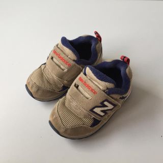 ニューバランス(New Balance)のニューバランス ベビー 14cm ベージュ(スニーカー)