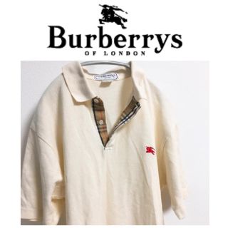 バーバリー(BURBERRY)のポロシャツ バーバリー バーバリーズ ノバチェック ワンポイント ロゴ(ポロシャツ)