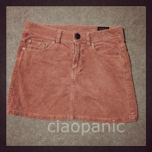 Ciaopanic(チャオパニック)のチャオパニック コーデュロイ スカート レディースのスカート(ミニスカート)の商品写真