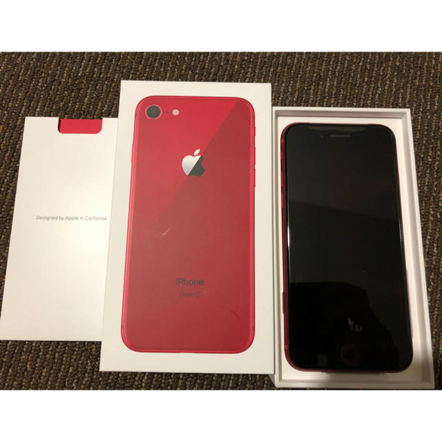 apple  iPhone 8 64GB RED SIMフリー