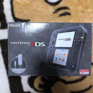 ニンテンドー2DS(ニンテンドー2DS)の任天堂2DS クリアブラック(携帯用ゲーム機本体)
