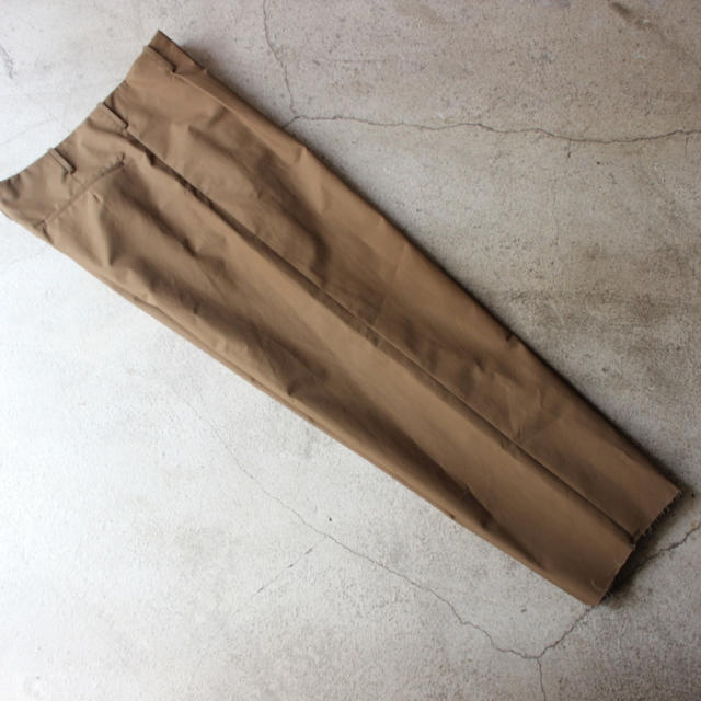 auralee HIGH COUNT CLOTH WIDE PANTS 2