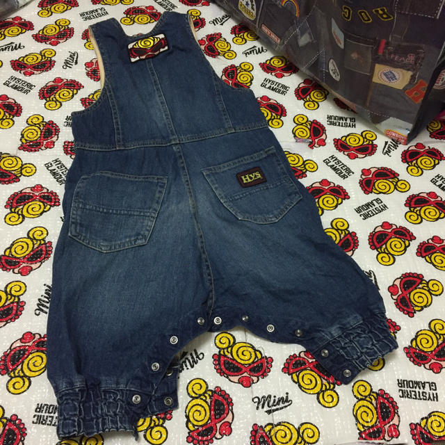 HYSTERIC MINI(ヒステリックミニ)のサロペ100 キッズ/ベビー/マタニティのキッズ服男の子用(90cm~)(パンツ/スパッツ)の商品写真