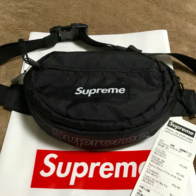 即発送 2018aw Supreme Waist Bag ウエストバッグ ③