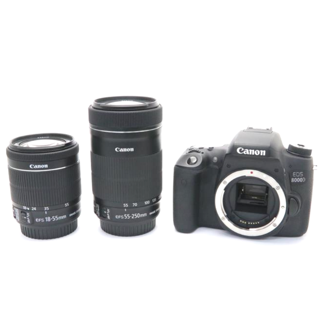 Canon EOS 8000Dダブルズームキット - notariarosaliamejia.com