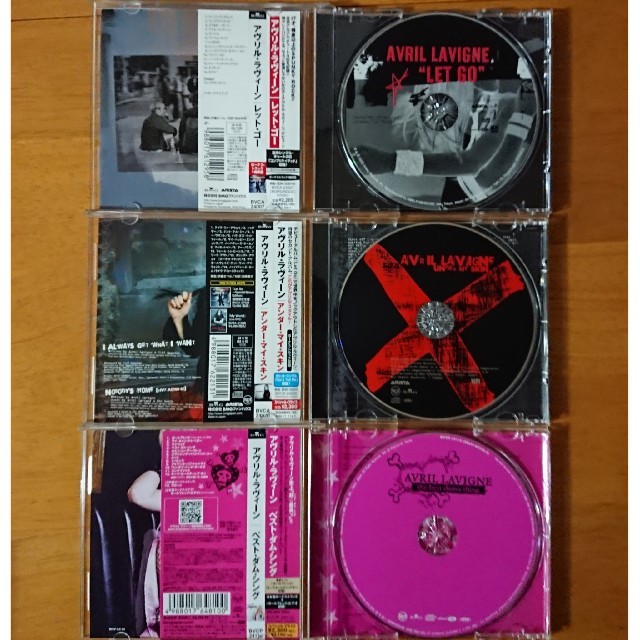 アヴリルラヴィーンアルバム5枚セット エンタメ/ホビーのCD(ポップス/ロック(洋楽))の商品写真
