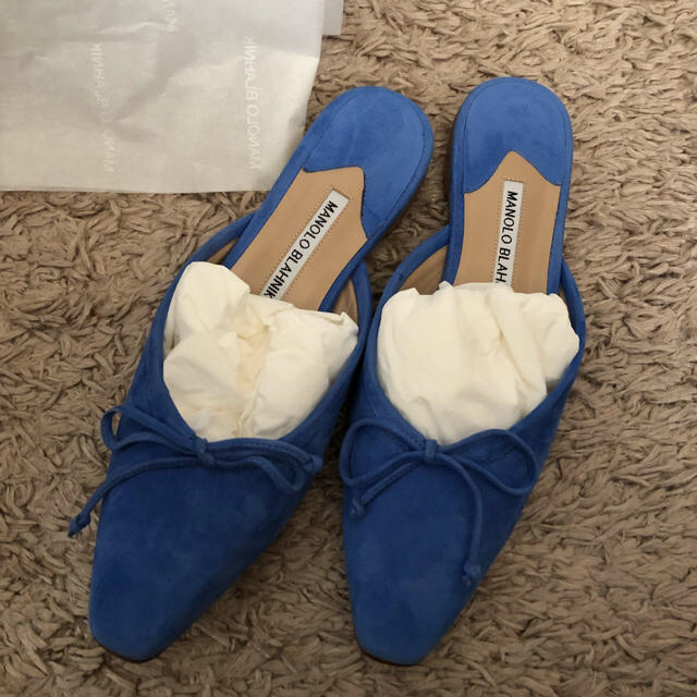 MANOLO BLAHNIK(マノロブラニク)のtange13様専用【完売】MANOLO BLAHNIK ミュール レディースの靴/シューズ(ミュール)の商品写真