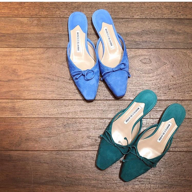 MANOLO BLAHNIK(マノロブラニク)のtange13様専用【完売】MANOLO BLAHNIK ミュール レディースの靴/シューズ(ミュール)の商品写真