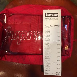 シュプリーム(Supreme)のSupreme Utility Bag ユーティリティ レッド(ポーチ)