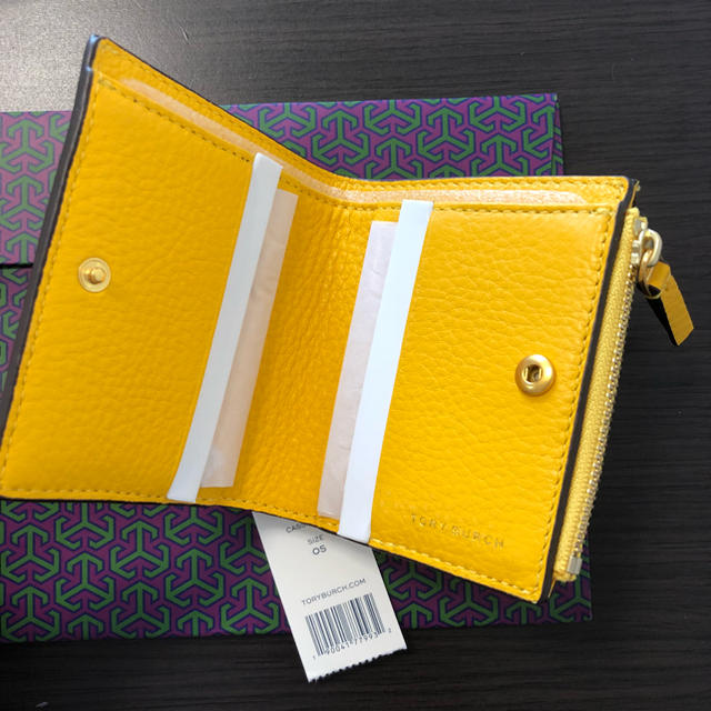 Tory Burch(トリーバーチ)のTORY BURCH 折り財布 MCGRAW イエロー レディースのファッション小物(財布)の商品写真