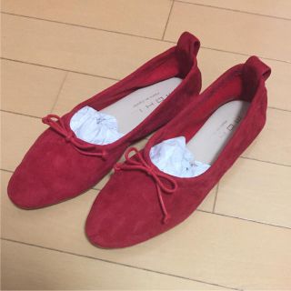 【美品】MOHI♡リボンバレエシューズ(バレエシューズ)