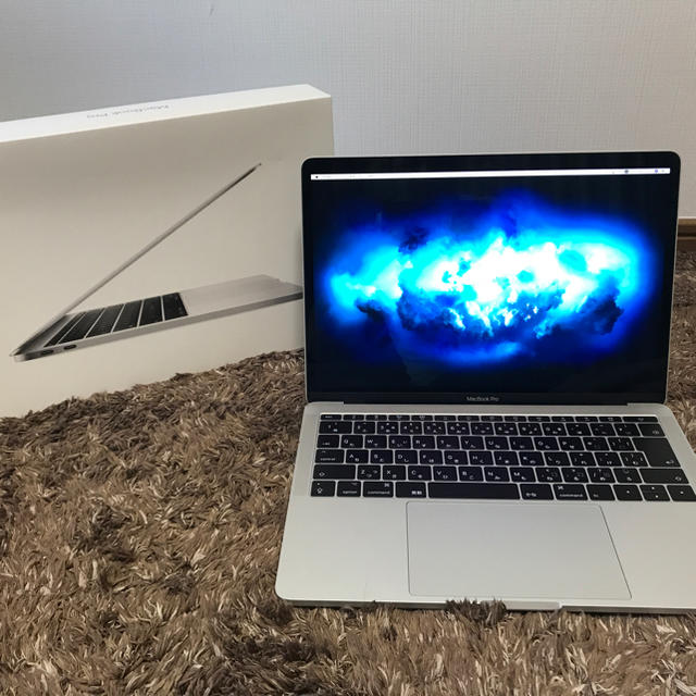 ノートPC【オマケ有】MacBook Pro 13-inch 2017 シルバー