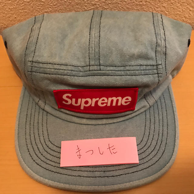 ※送料込 supreme Washed Chino Twill Camp Cap