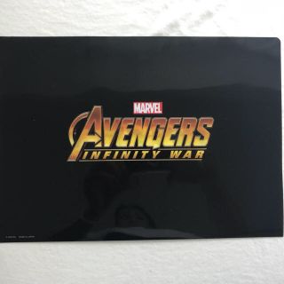 マーベル(MARVEL)のアベンジャーズ ローソン限定 クリアファイル(クリアファイル)