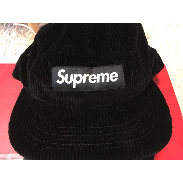 【新品未使用】国内正規 Supreme camp cap コーデュロイ 18ss