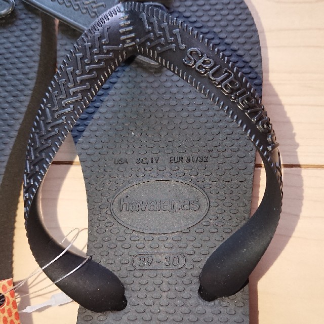 havaianas(ハワイアナス)の新品 ハワイアナス ビーチサンダル キッズ/ベビー/マタニティのキッズ靴/シューズ(15cm~)(サンダル)の商品写真