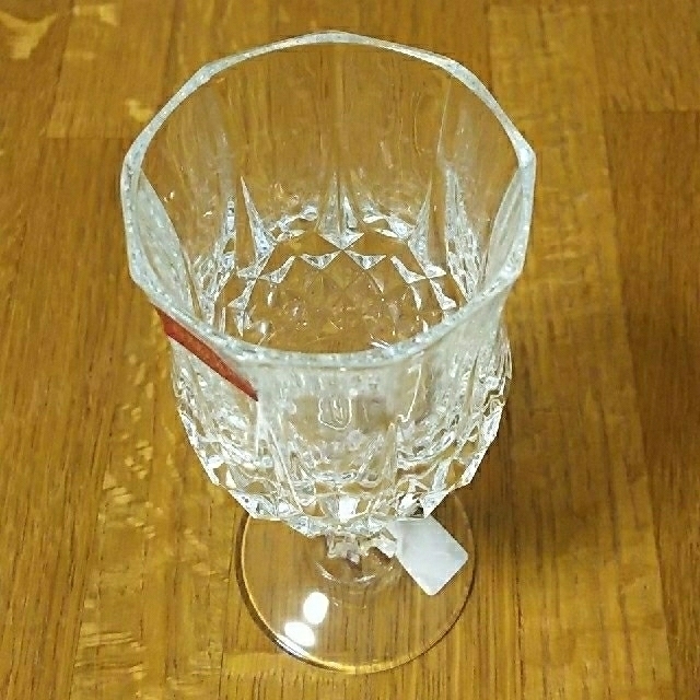 Cristal D'Arques(クリスタルダルク)の【新品】クリスタルダルク ロンシャン ワイングラス 2個セット（ペア） インテリア/住まい/日用品のキッチン/食器(グラス/カップ)の商品写真