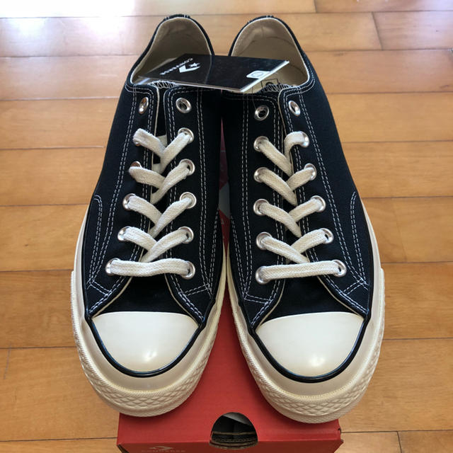 CONVERSE(コンバース)の新品 25cm コンバース チャックテイラー CT70 黒 海外限定 追加料金X メンズの靴/シューズ(スニーカー)の商品写真