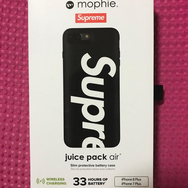 supreme iPhone ケース 8 ブラック juice pack