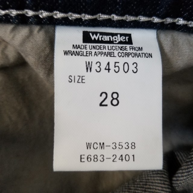 Wrangler(ラングラー)のWranglerメンズデニムハーフパンツ メンズのパンツ(デニム/ジーンズ)の商品写真