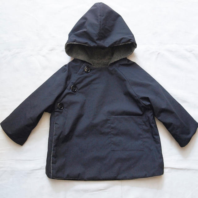 Caramel baby&child (キャラメルベビー&チャイルド)の【はなこ様 専用】MAKIE Gasa Jacket Navy 2y キッズ/ベビー/マタニティのキッズ服男の子用(90cm~)(ジャケット/上着)の商品写真