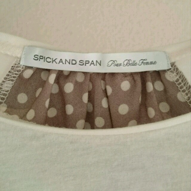 Spick & Span(スピックアンドスパン)の☆spick&span☆Tシャツ レディースのトップス(Tシャツ(半袖/袖なし))の商品写真