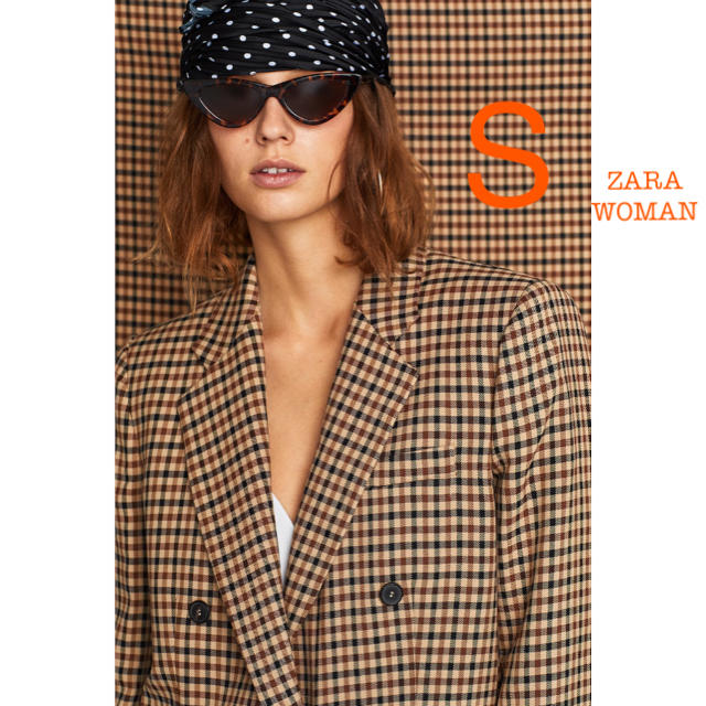 ZARA(ザラ)のSALE！新品未使用  ZARA WOMAN ダブルボタン ジャケット S レディースのジャケット/アウター(テーラードジャケット)の商品写真