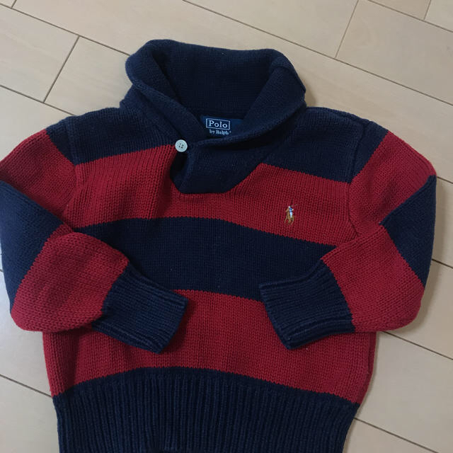 POLO RALPH LAUREN(ポロラルフローレン)のニット  18カ月 キッズ/ベビー/マタニティのベビー服(~85cm)(シャツ/カットソー)の商品写真