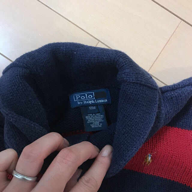 POLO RALPH LAUREN(ポロラルフローレン)のニット  18カ月 キッズ/ベビー/マタニティのベビー服(~85cm)(シャツ/カットソー)の商品写真