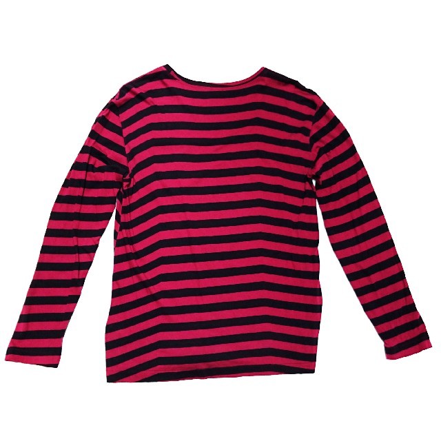 Paul Smith(ポールスミス)のPaul Smith ボーダー ロンT ポケット付 赤×黒 メンズのトップス(Tシャツ/カットソー(七分/長袖))の商品写真