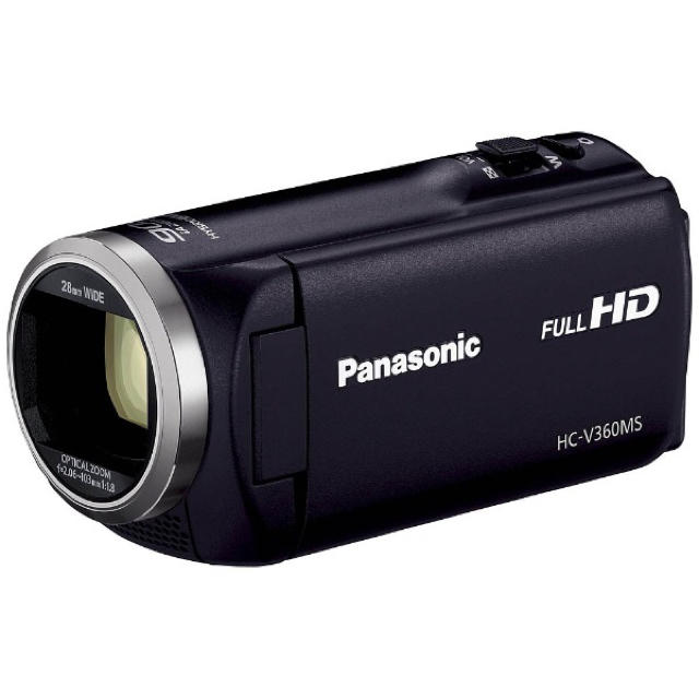 パナソニック Panasonic ビデオカメラ 16GBHC-V360MS-Kカメラ