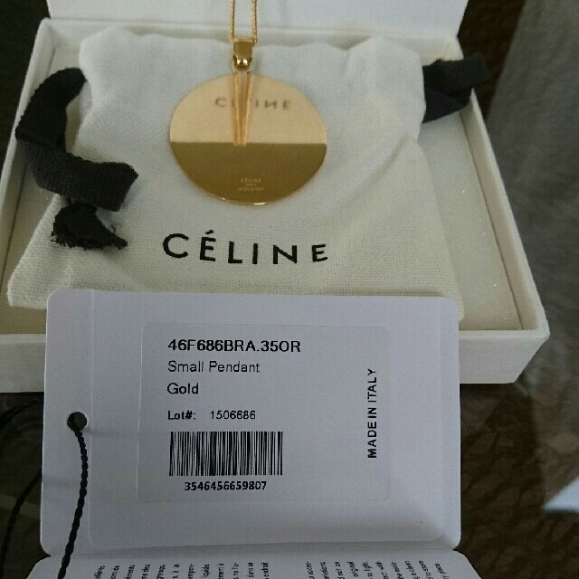 celine(セリーヌ)のセリーヌ ネックレス ペンダント サークル ブレスレット バングル レディースのアクセサリー(ネックレス)の商品写真