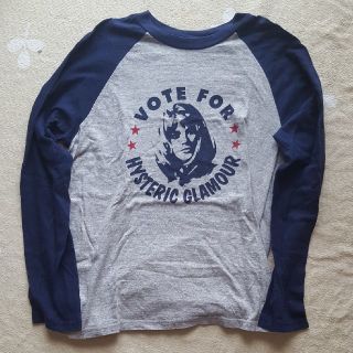 ヒステリックグラマー(HYSTERIC GLAMOUR)のピーポー様専用期間限定値下げ　Lサイズ　人気プリントロンT　ヒステリックグラマー(Tシャツ/カットソー(七分/長袖))