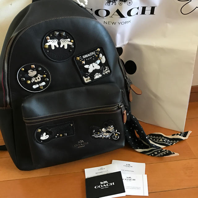 COACH コーチ ディズニー コラボ コート バック パック リュック