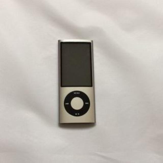 Apple(アップル)の【ジャンク】iPod nano 第5世代 16GB シルバー MC060J/A スマホ/家電/カメラのオーディオ機器(ポータブルプレーヤー)の商品写真