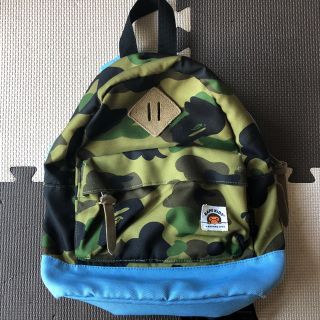 アベイシングエイプ(A BATHING APE)のBAPE KIDS ベイプキッズ カモフラ柄リュックサック(リュックサック)