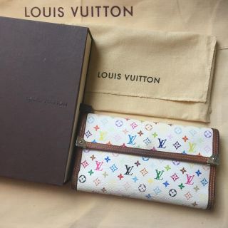 ルイヴィトン(LOUIS VUITTON)のあき様専用 正規品 ルイヴィトン マルチカラー 財布 箱付き(財布)