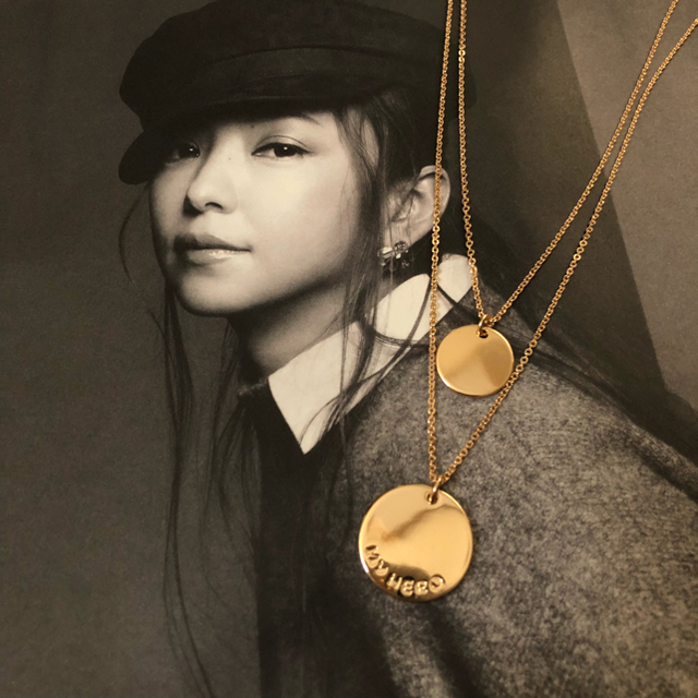 H&M(エイチアンドエム)の【新品未使用】安室奈美恵 H&Mコラボ MY HERO ネックレス レディースのアクセサリー(ネックレス)の商品写真