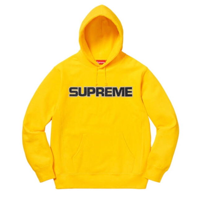 パーカー Supreme - Supreme 18fw Perforated Leather Hoodie